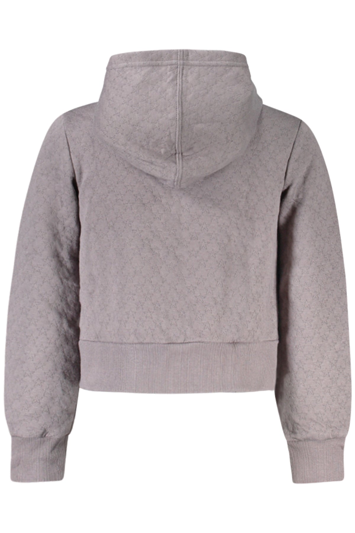 Converse Felpa Con Zip Bambina Grigio