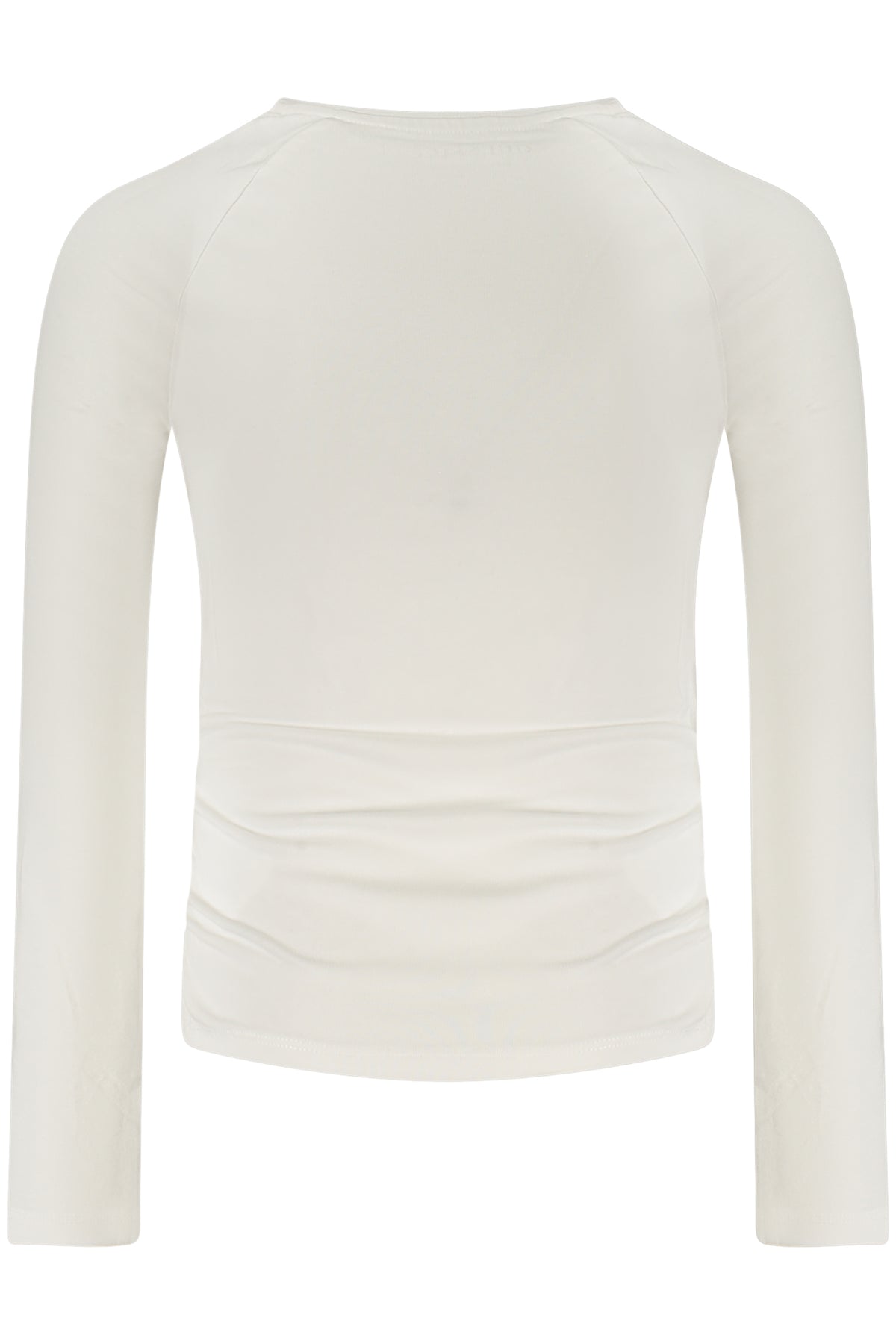Guess Jeans T-Shirt Maniche Lunghe Bambina Bianco