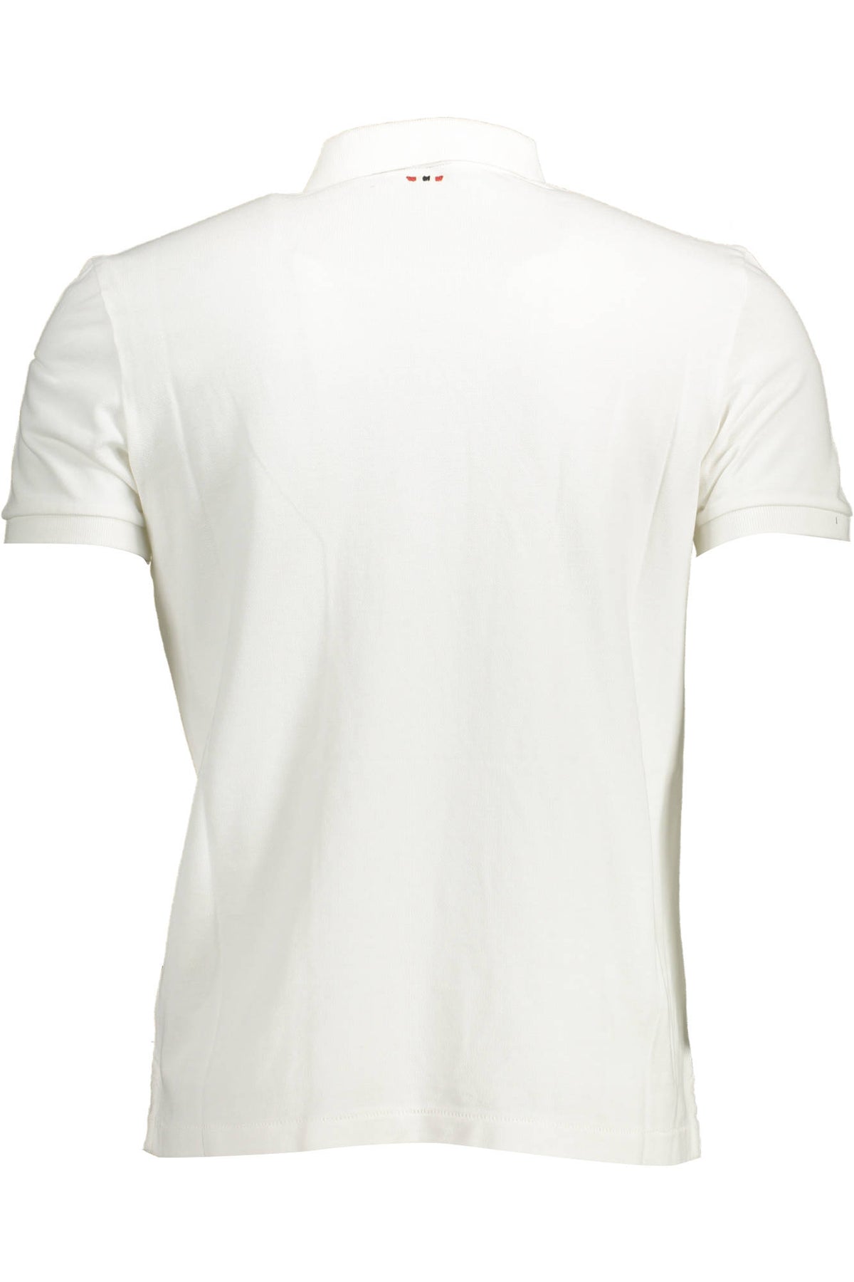 Napapijri Polo Maniche Corte Uomo Bianco