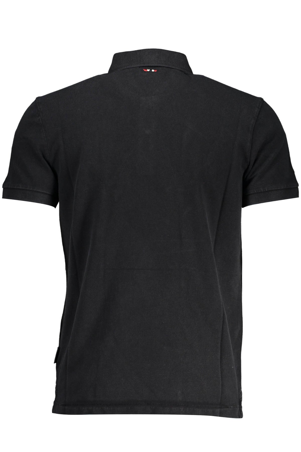 Napapijri Polo Maniche Corte Uomo Nero