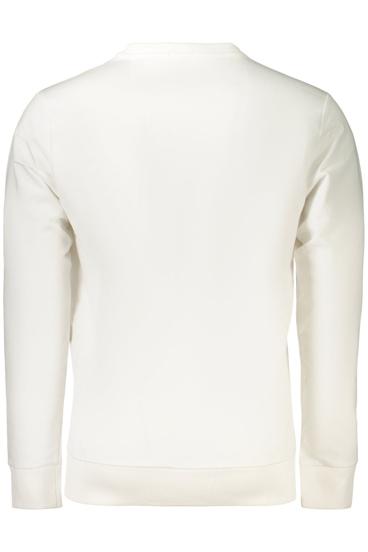 Rifle Felpa Senza Zip Uomo Bianco