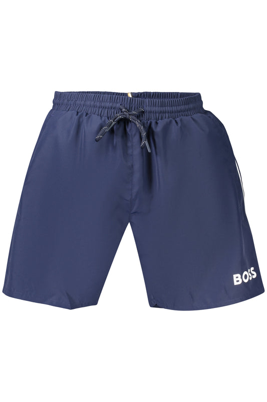 Boss Costume Parte Sotto Uomo Blu