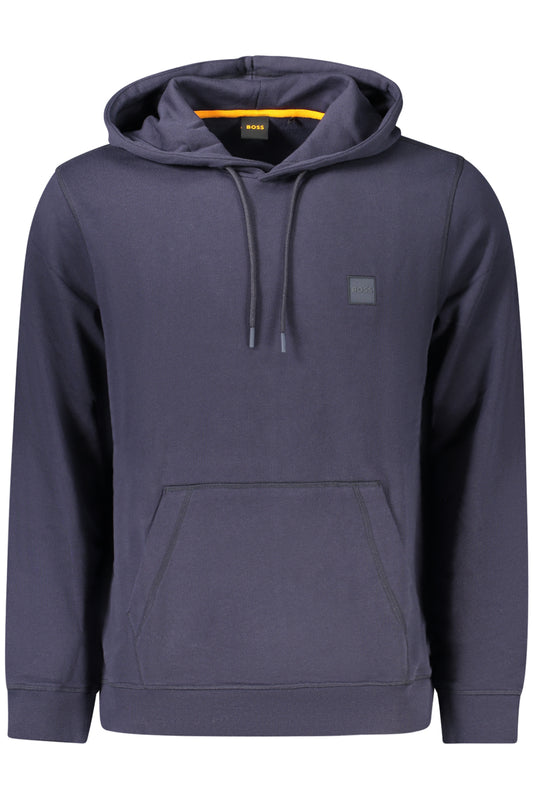 Boss Felpa Senza Zip Uomo Blu
