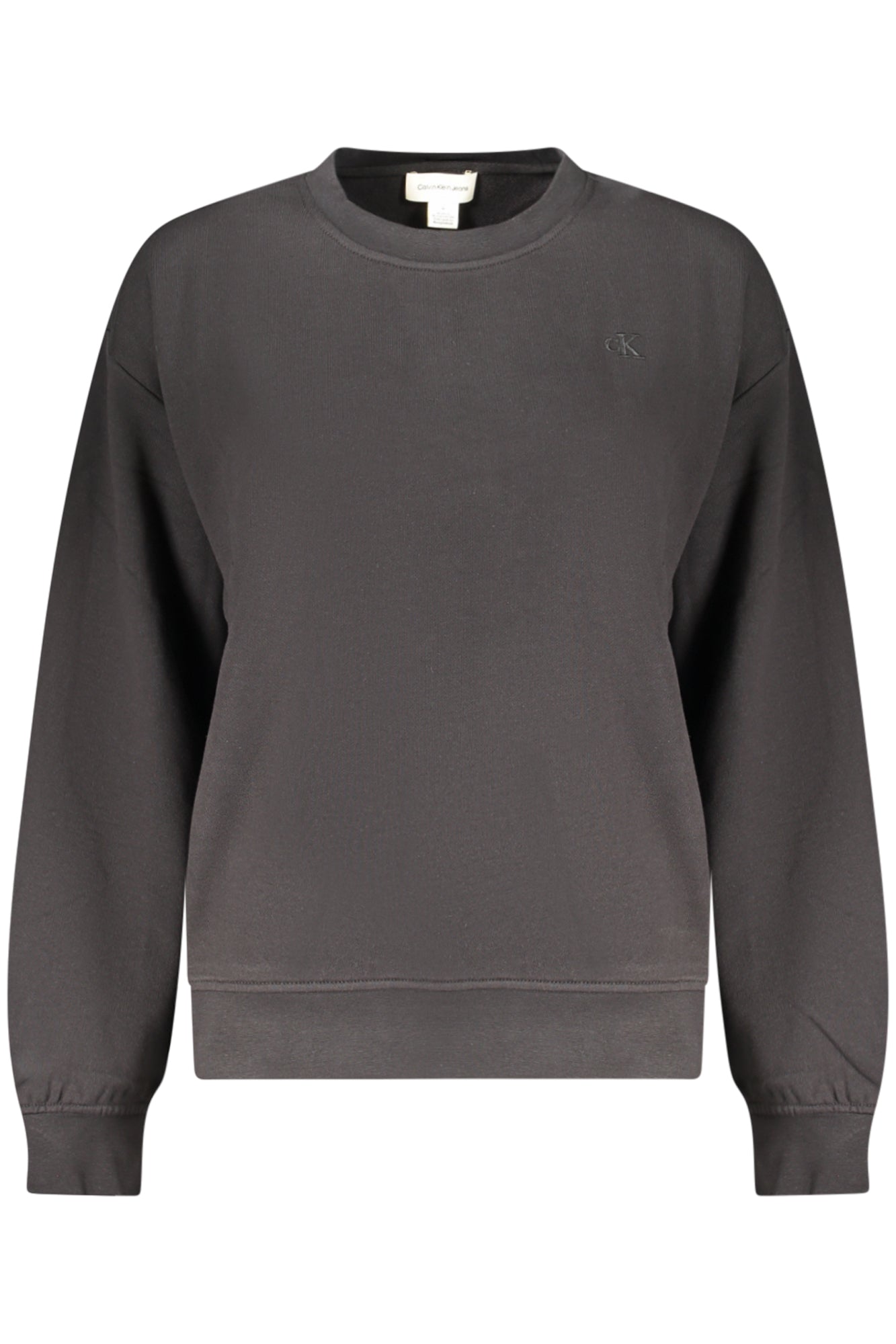 Calvin Klein Felpa Senza Zip Donna Nero