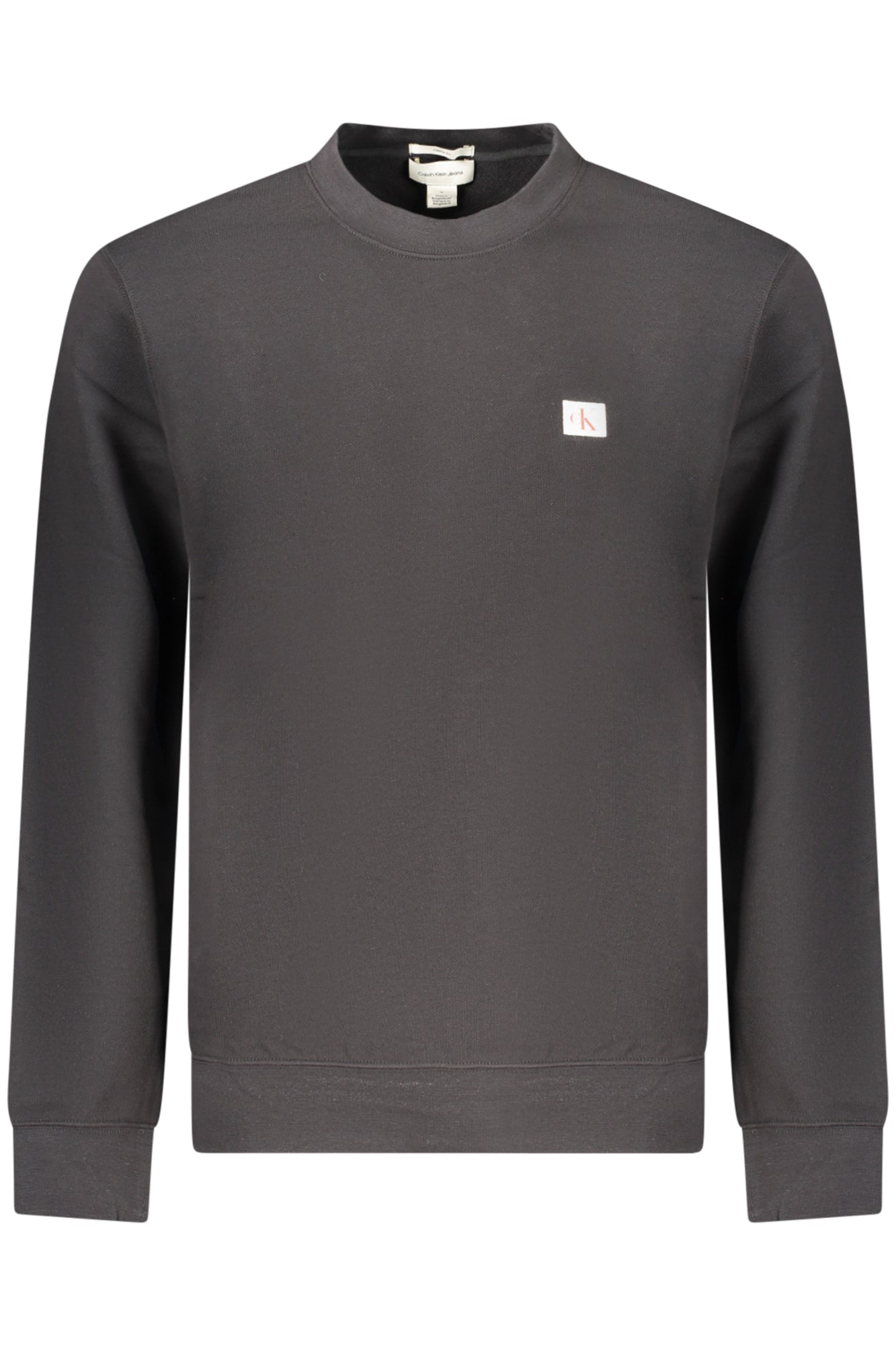 Calvin Klein Felpa Senza Zip Uomo Nero