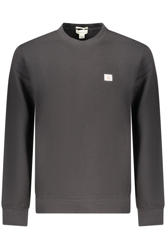 Calvin Klein Felpa Senza Zip Uomo Nero