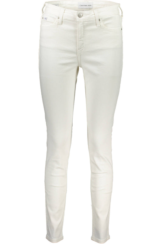 Calvin Klein Jeans Denim Donna Bianco