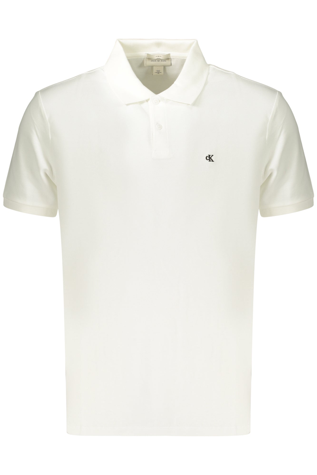 Calvin Klein Polo Maniche Corte Uomo Bianco