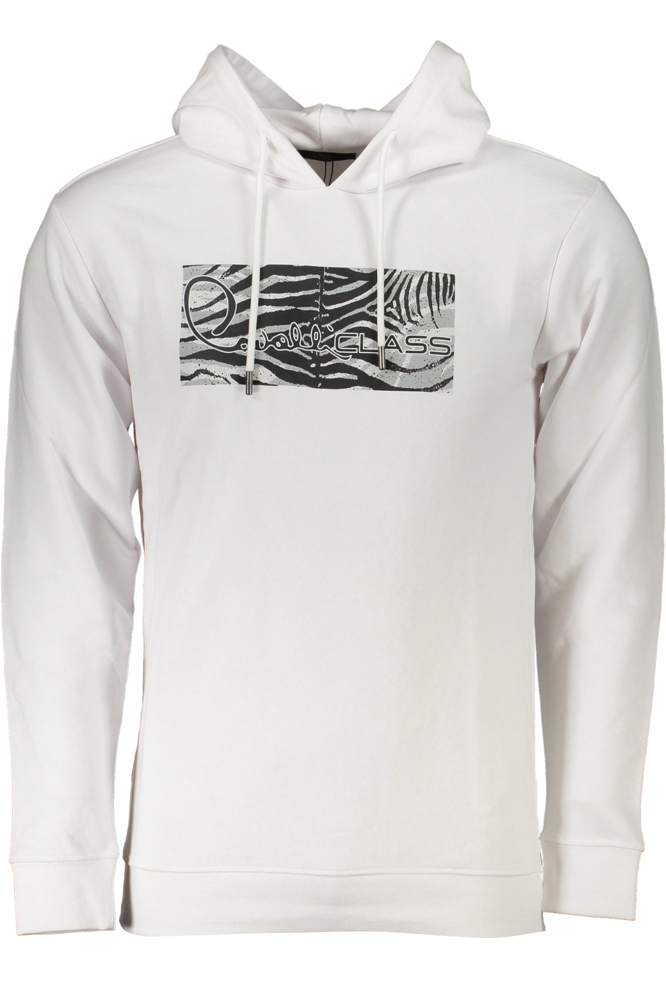 Cavalli Class Felpa Senza Zip Uomo Bianco