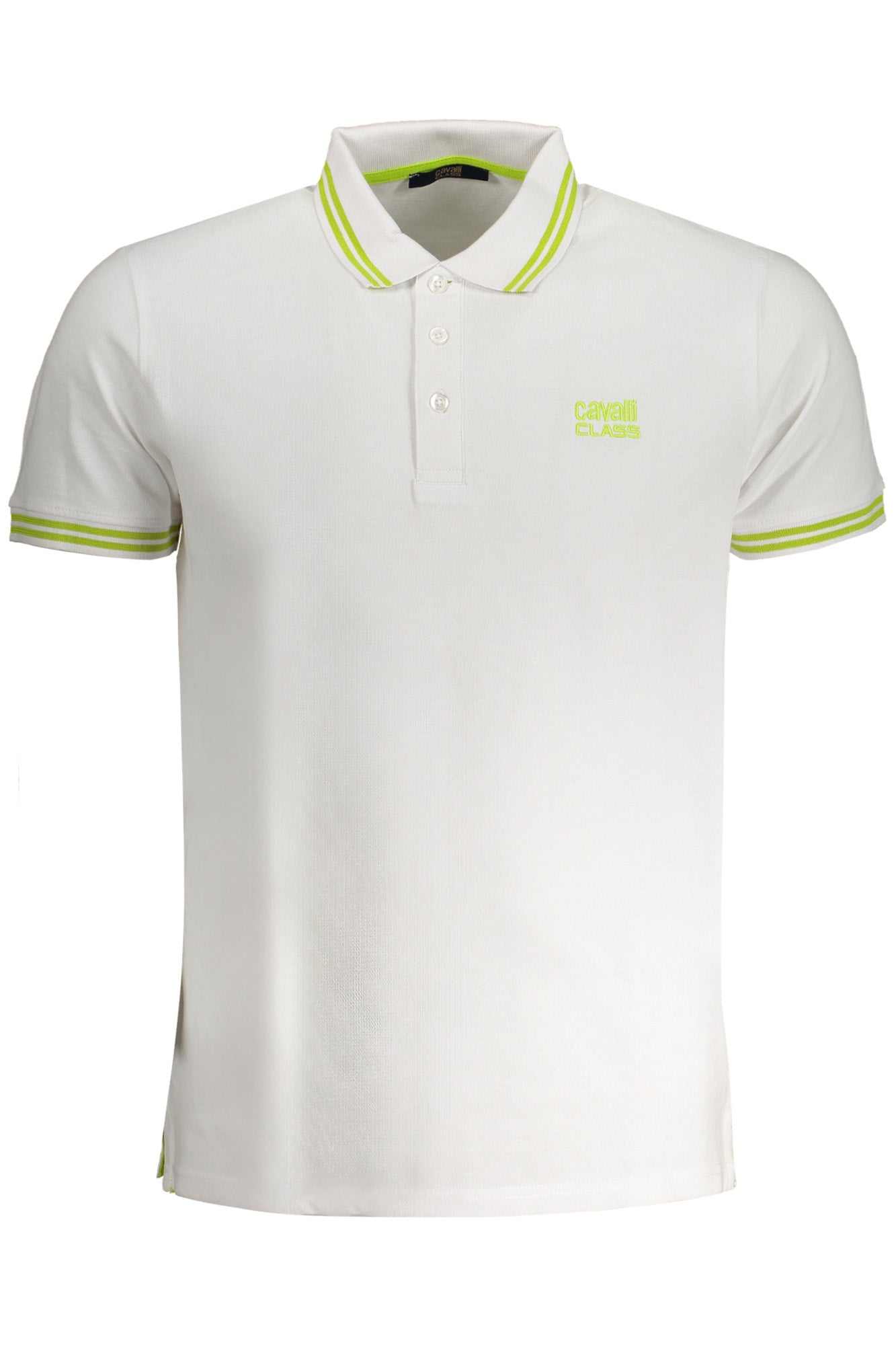 Cavalli Class Polo Maniche Corte Uomo Bianco