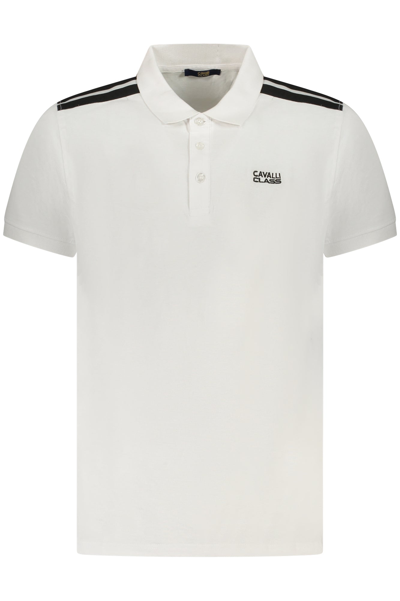 Cavalli Class Polo Maniche Corte Uomo Bianco