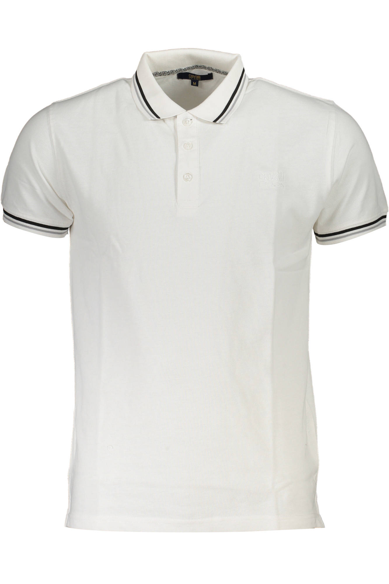 Cavalli Class Polo Maniche Corte Uomo Bianco