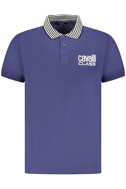 Cavalli Class Polo Maniche Corte Uomo Blu