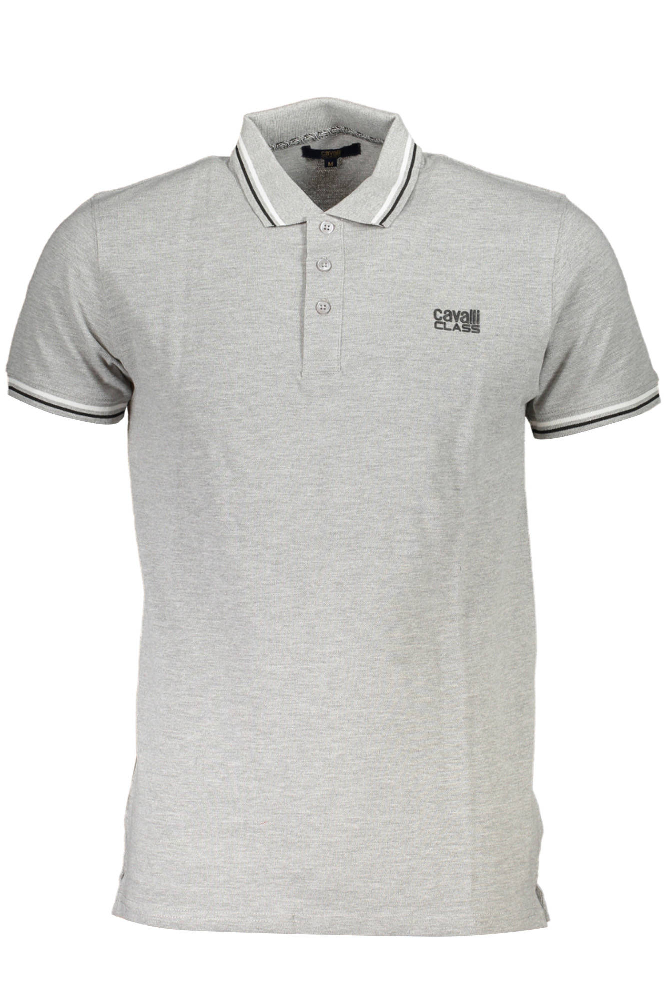 Cavalli Class Polo Maniche Corte Uomo Grigio
