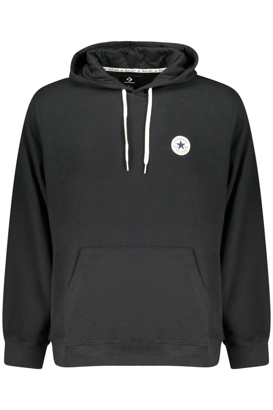 Converse Felpa Senza Zip Uomo Nero