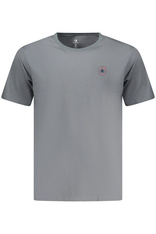 Converse T-Shirt Maniche Corte Uomo Grigio