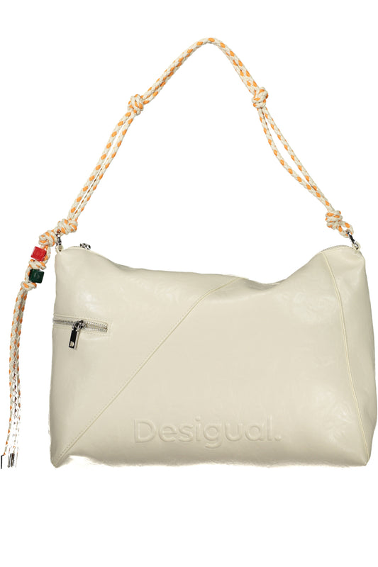 Desigual Borsa Donna Bianco