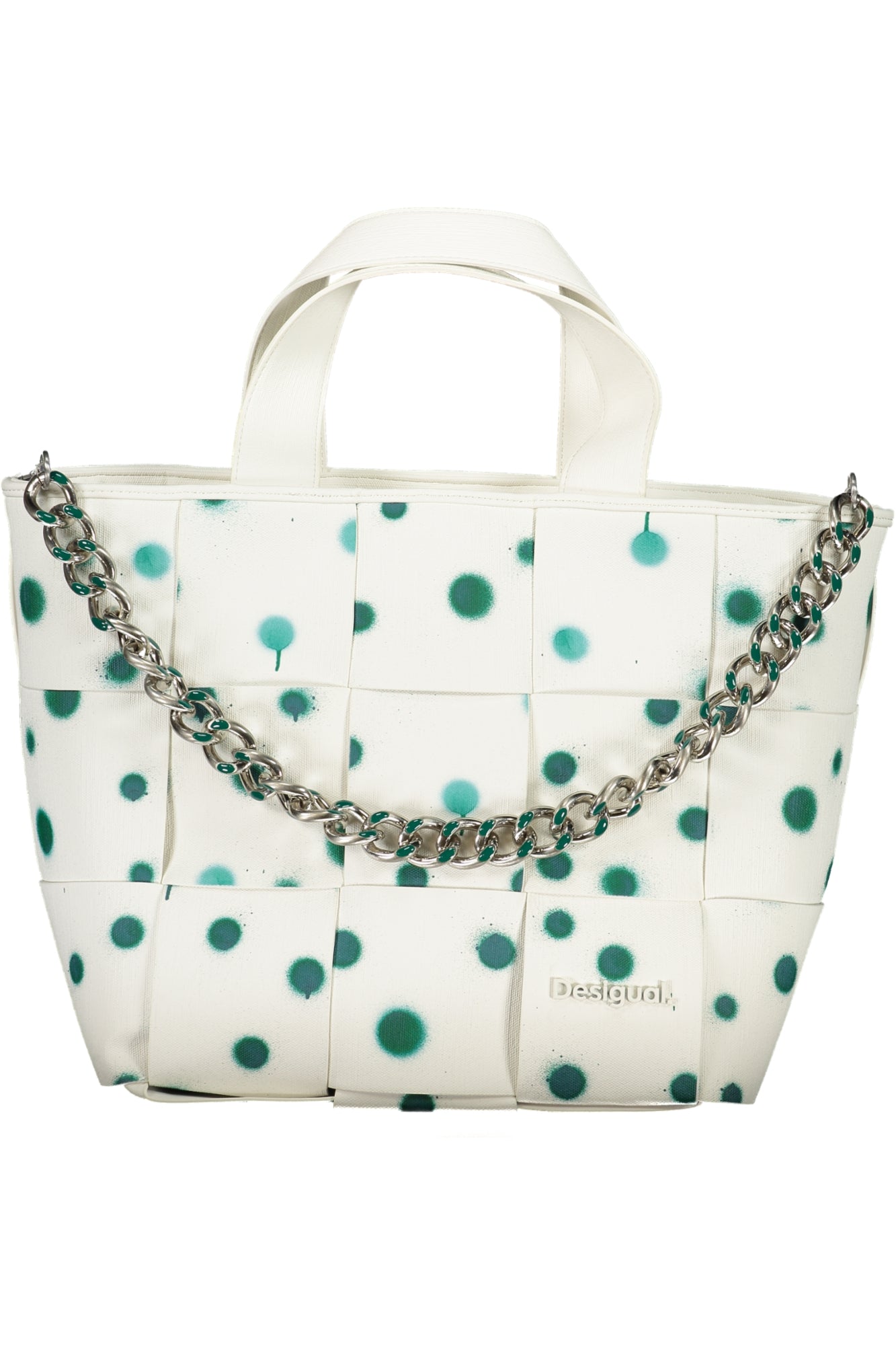 Desigual Borsa Donna Bianco