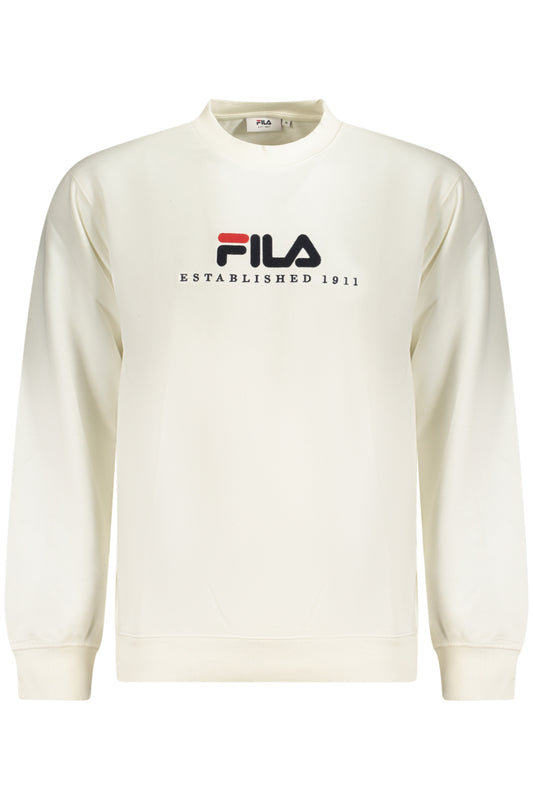 Fila Felpa Senza Zip Uomo Bianco