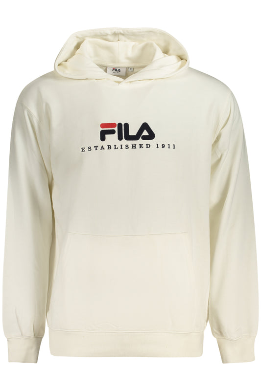 Fila Felpa Senza Zip Uomo Bianco
