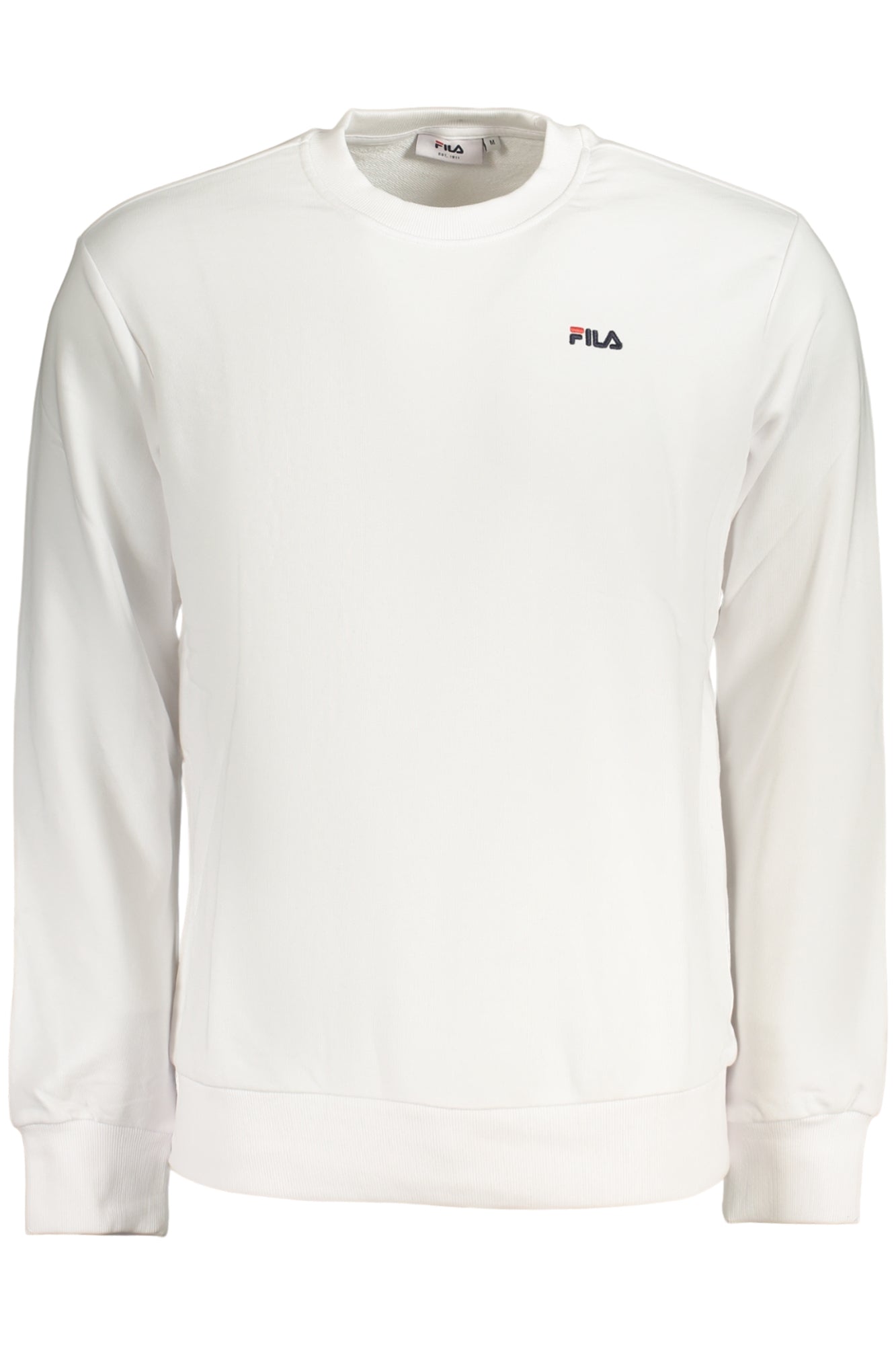 Fila Felpa Senza Zip Uomo Bianco