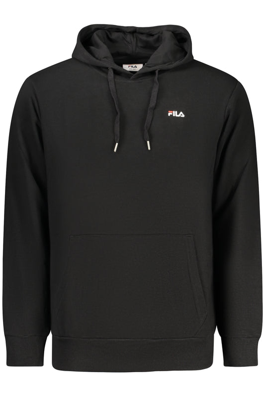 Fila Felpa Senza Zip Uomo Nero