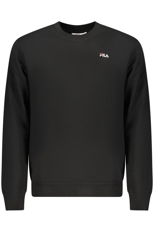 Fila Felpa Senza Zip Uomo Nero