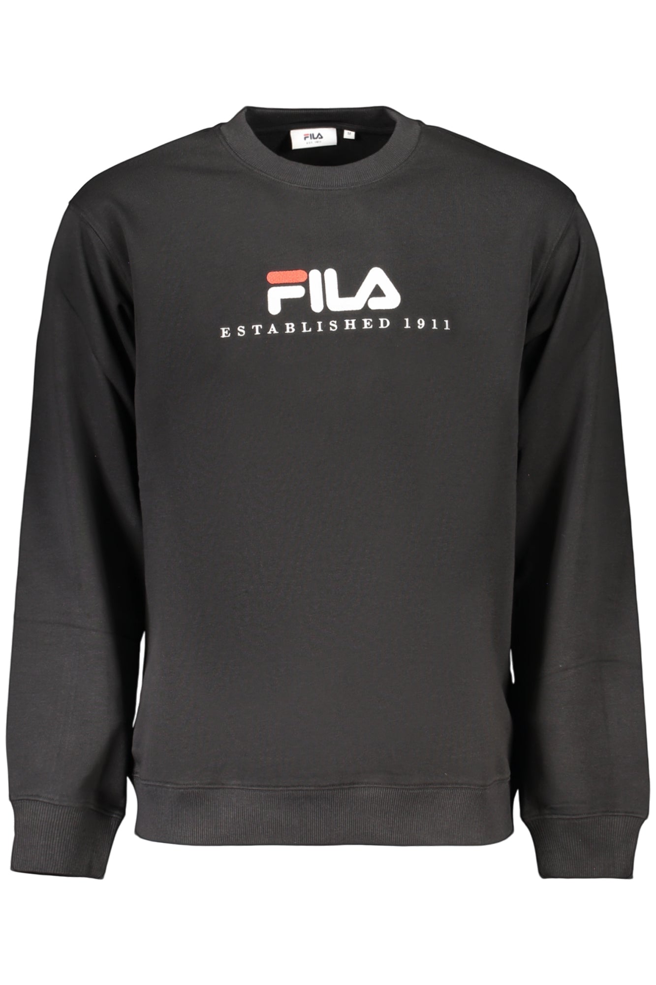Fila Felpa Senza Zip Uomo Nero