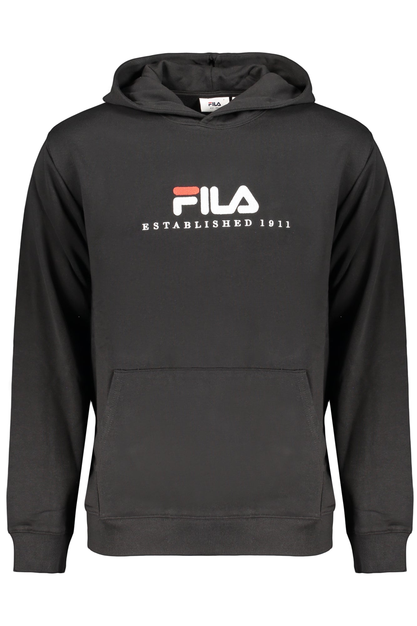 Fila Felpa Senza Zip Uomo Nero