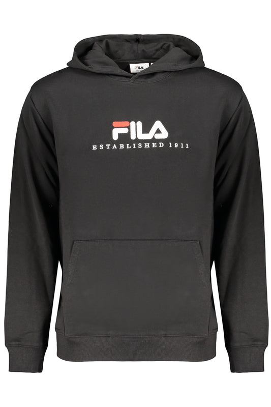 Fila Felpa Senza Zip Uomo Nero