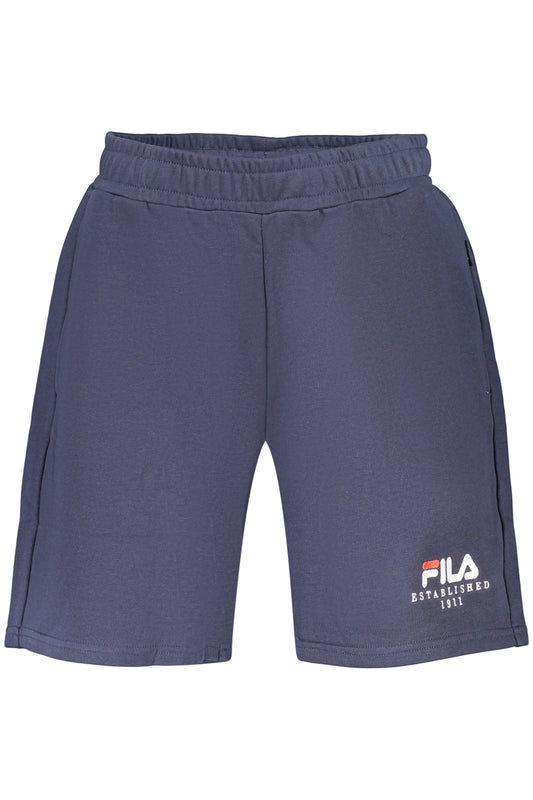 Fila Pantalone Tuta Corto Uomo Blu