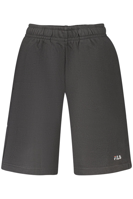 Fila Pantalone Tuta Corto Uomo Nero