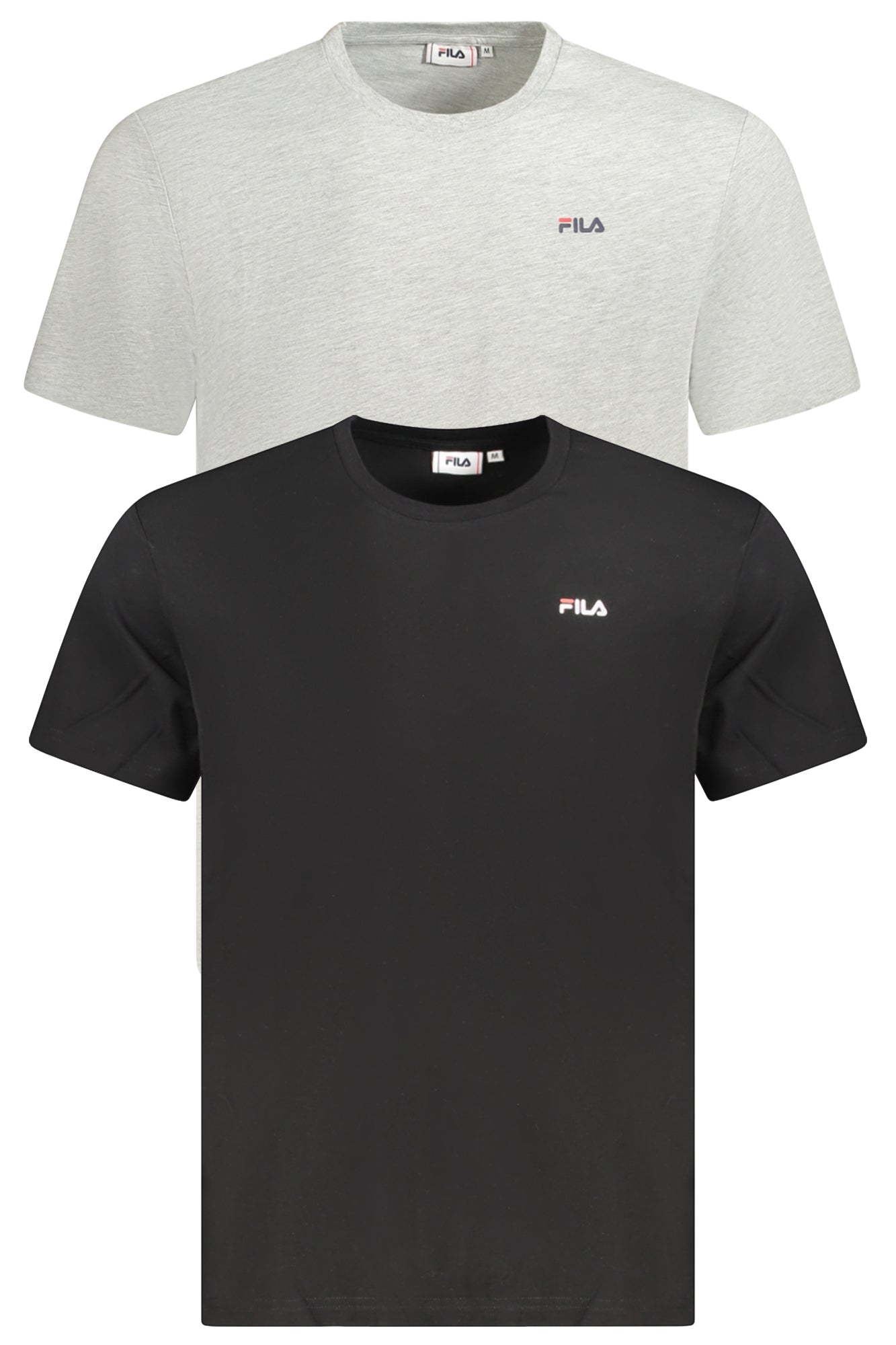 Fila T-Shirt Maniche Corte Uomo Nero