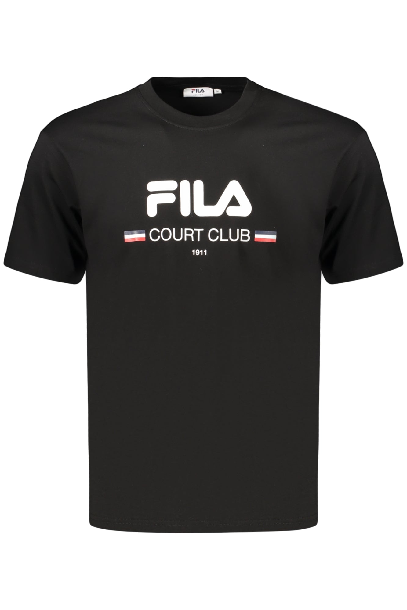 Fila T-Shirt Maniche Corte Uomo Nero