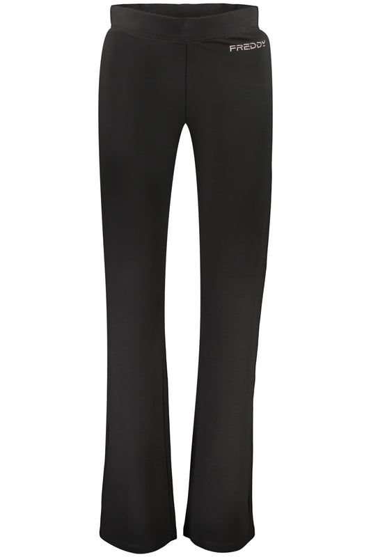 Freddy Pantalone Tuta Lungo Donna Nero