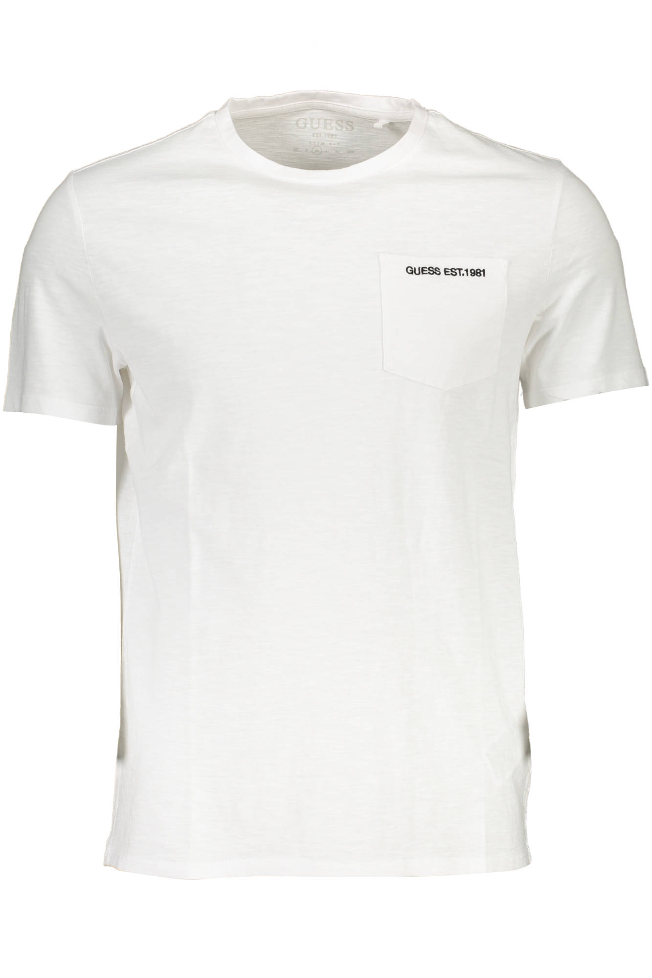 Guess Jeans T-Shirt Maniche Corte Uomo Bianco