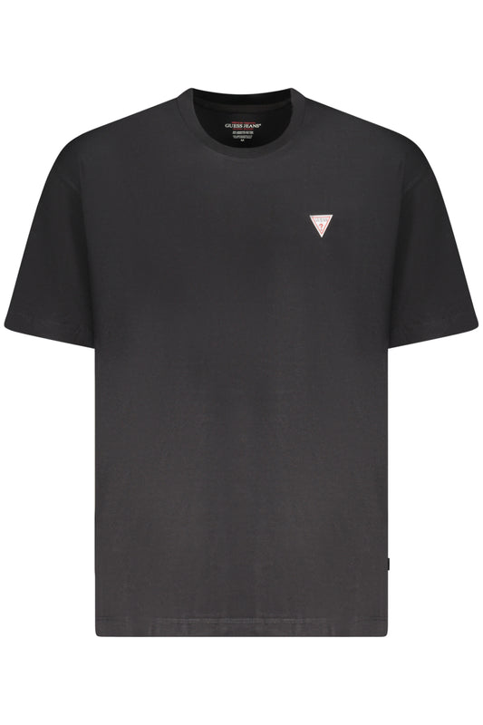 Guess Jeans T-Shirt Maniche Corte Uomo Nero