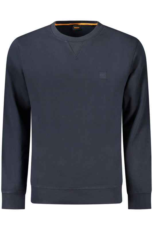 Hugo Boss Felpa Senza Zip Uomo Blu