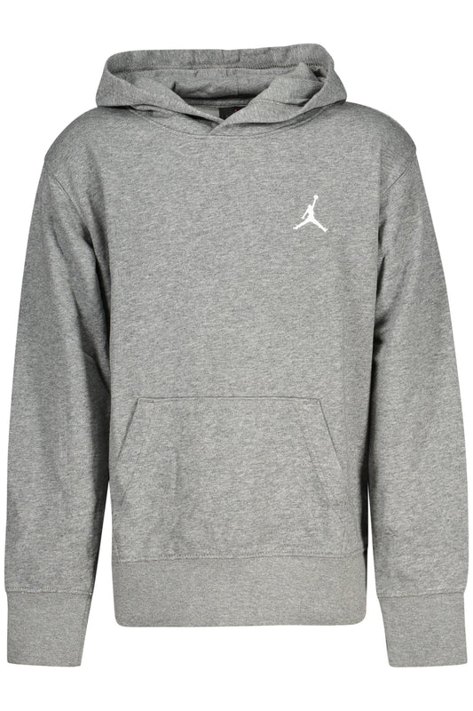 Jordan Felpa Con Zip Bambino Grigio