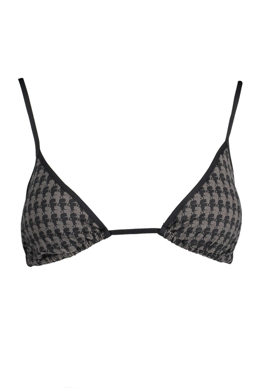 Karl Lagerfeld Beachwear Costume Parte Sopra Donna Nero