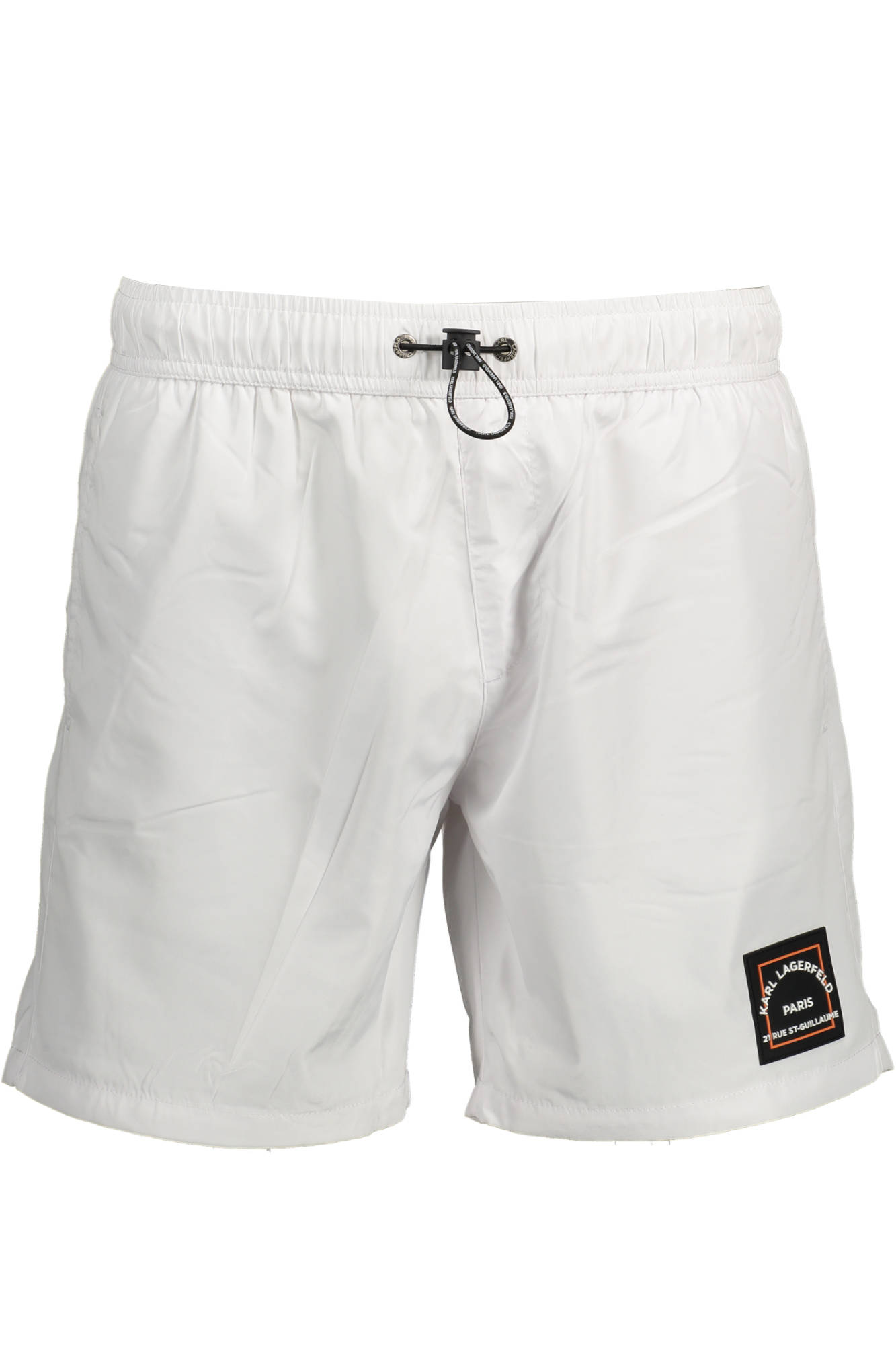 Karl Lagerfeld Beachwear Costume Parte Sotto Uomo Bianco