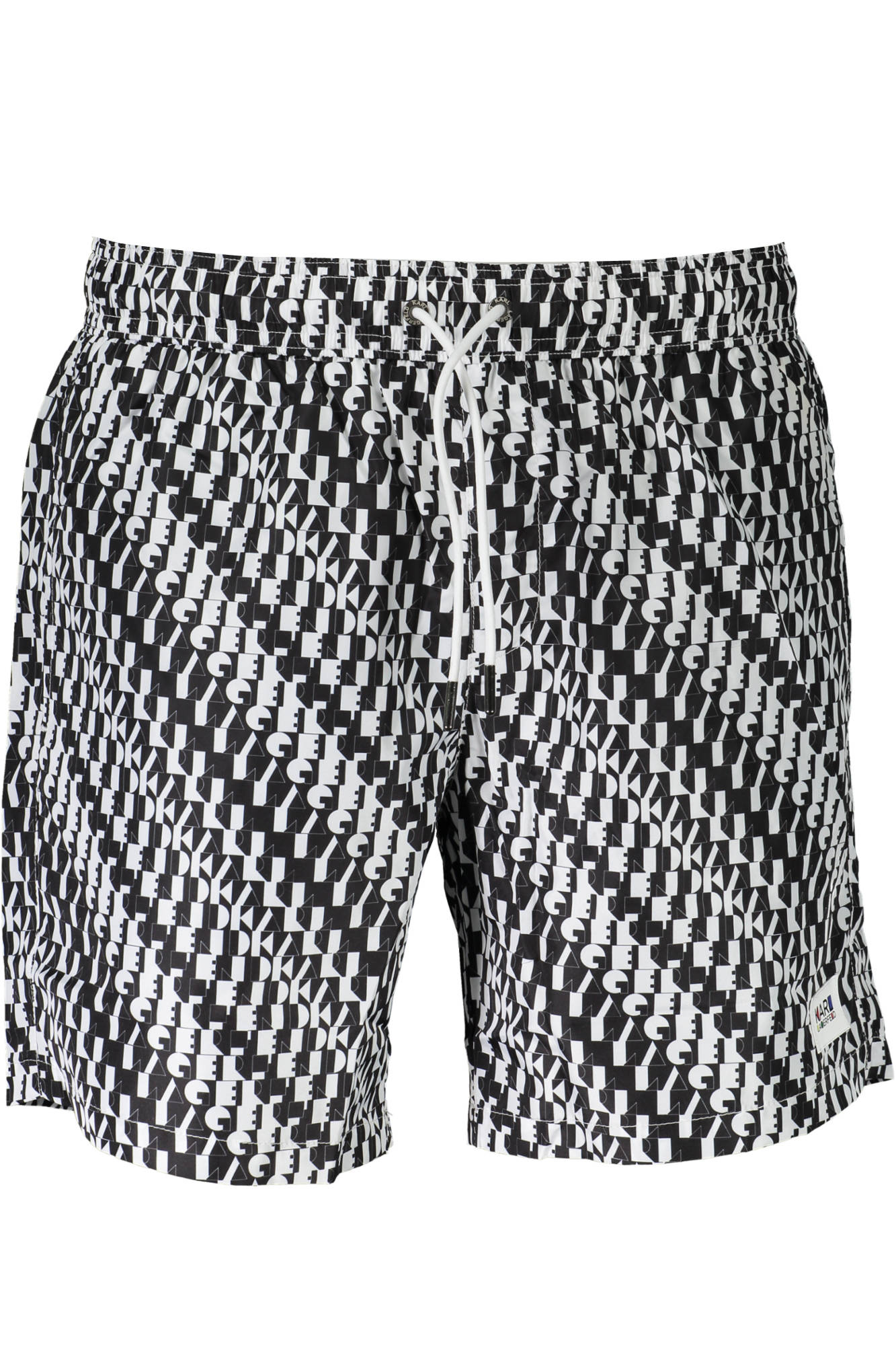 Karl Lagerfeld Beachwear Costume Parte Sotto Uomo Bianco