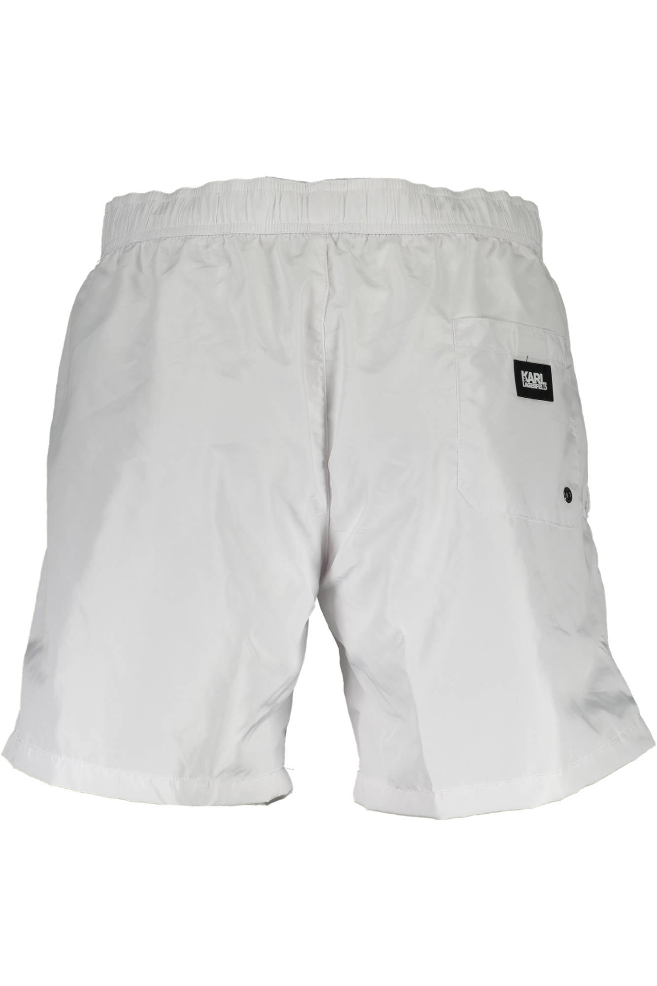 Karl Lagerfeld Beachwear Costume Parte Sotto Uomo Bianco