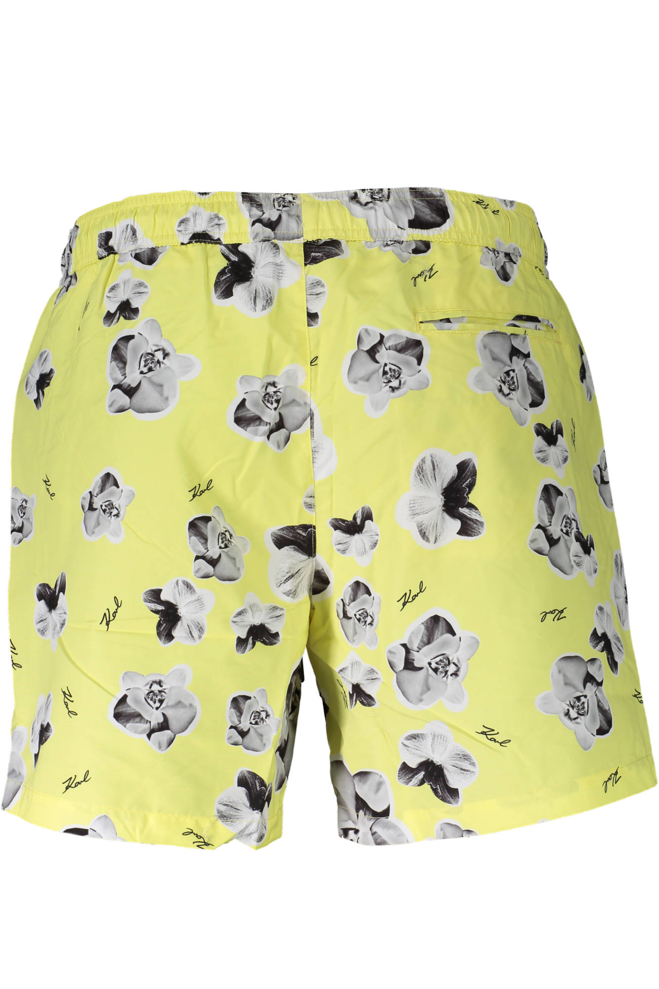 Karl Lagerfeld Beachwear Costume Parte Sotto Uomo Giallo