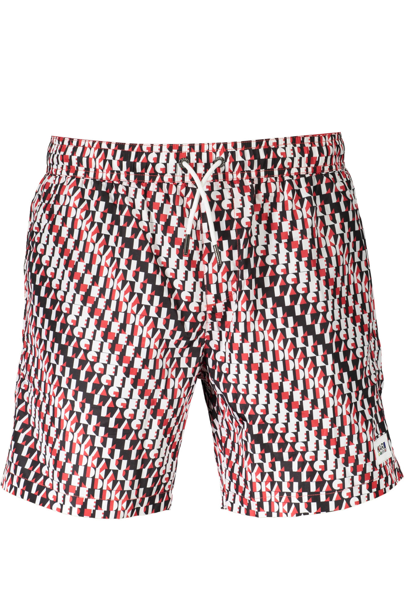 Karl Lagerfeld Beachwear Costume Parte Sotto Uomo Nero