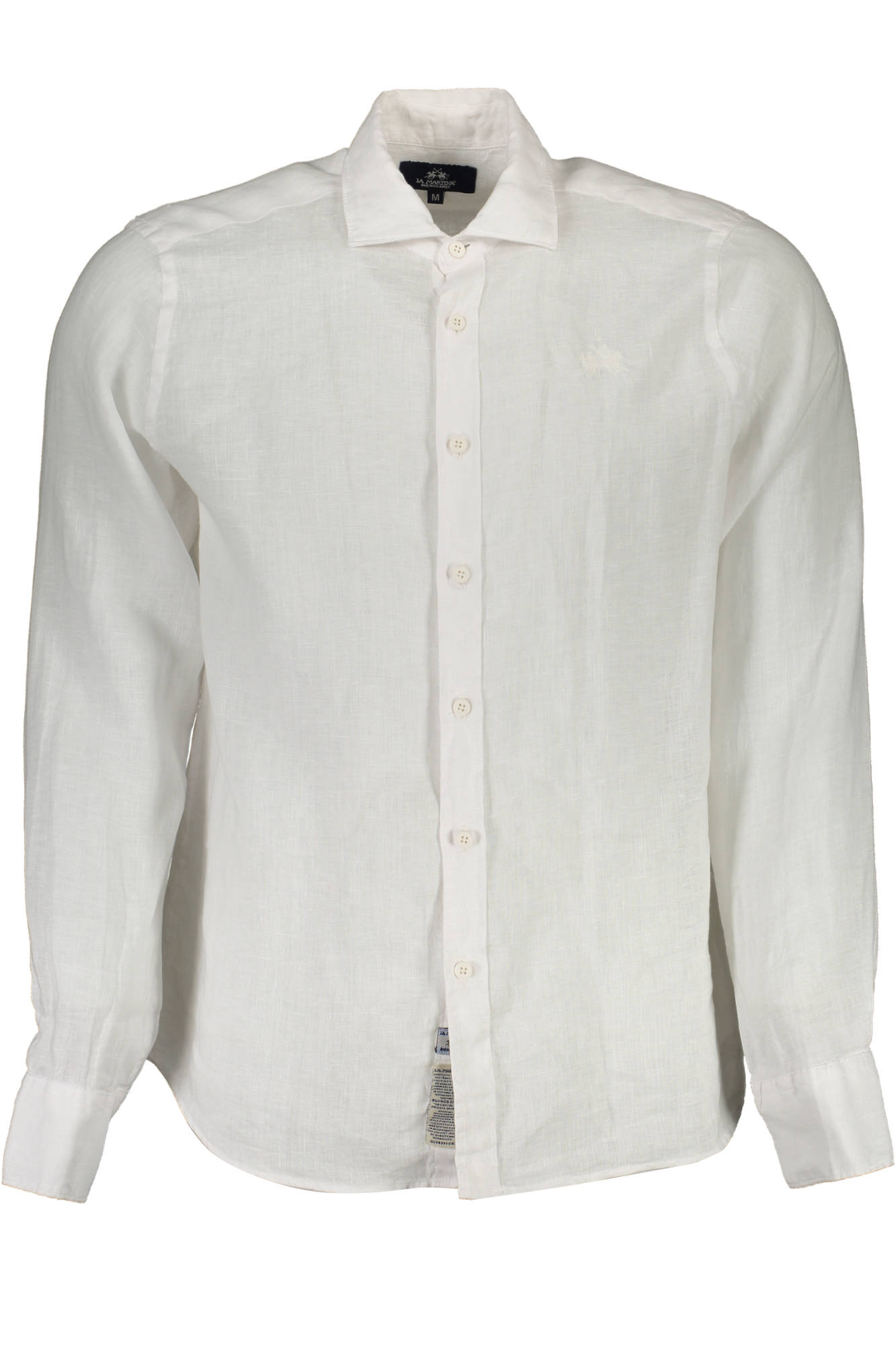 La Martina Camicia Maniche Lunghe Uomo Bianco
