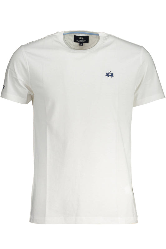 La Martina T-Shirt Maniche Corte Uomo Bianco