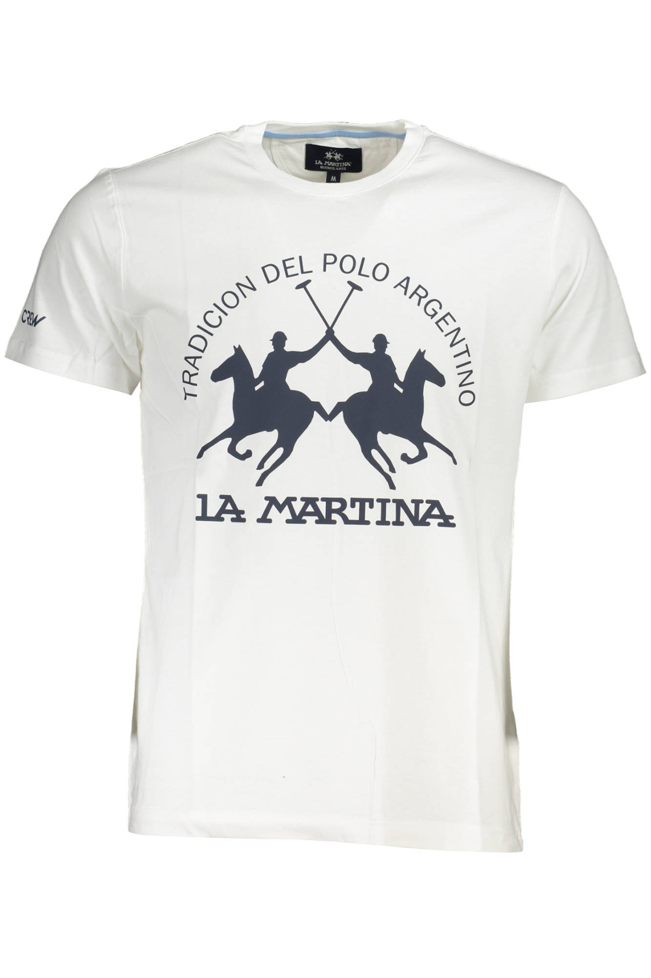 La Martina T-Shirt Maniche Corte Uomo Bianco