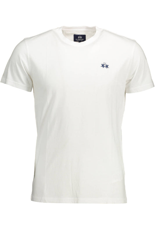La Martina T-Shirt Maniche Corte Uomo Bianco