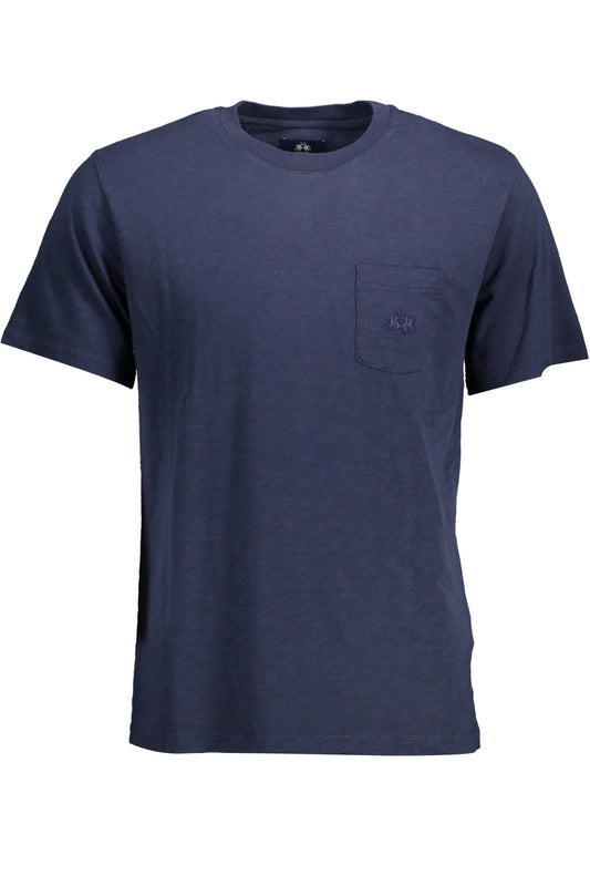 La Martina T-Shirt Maniche Corte Uomo Blu